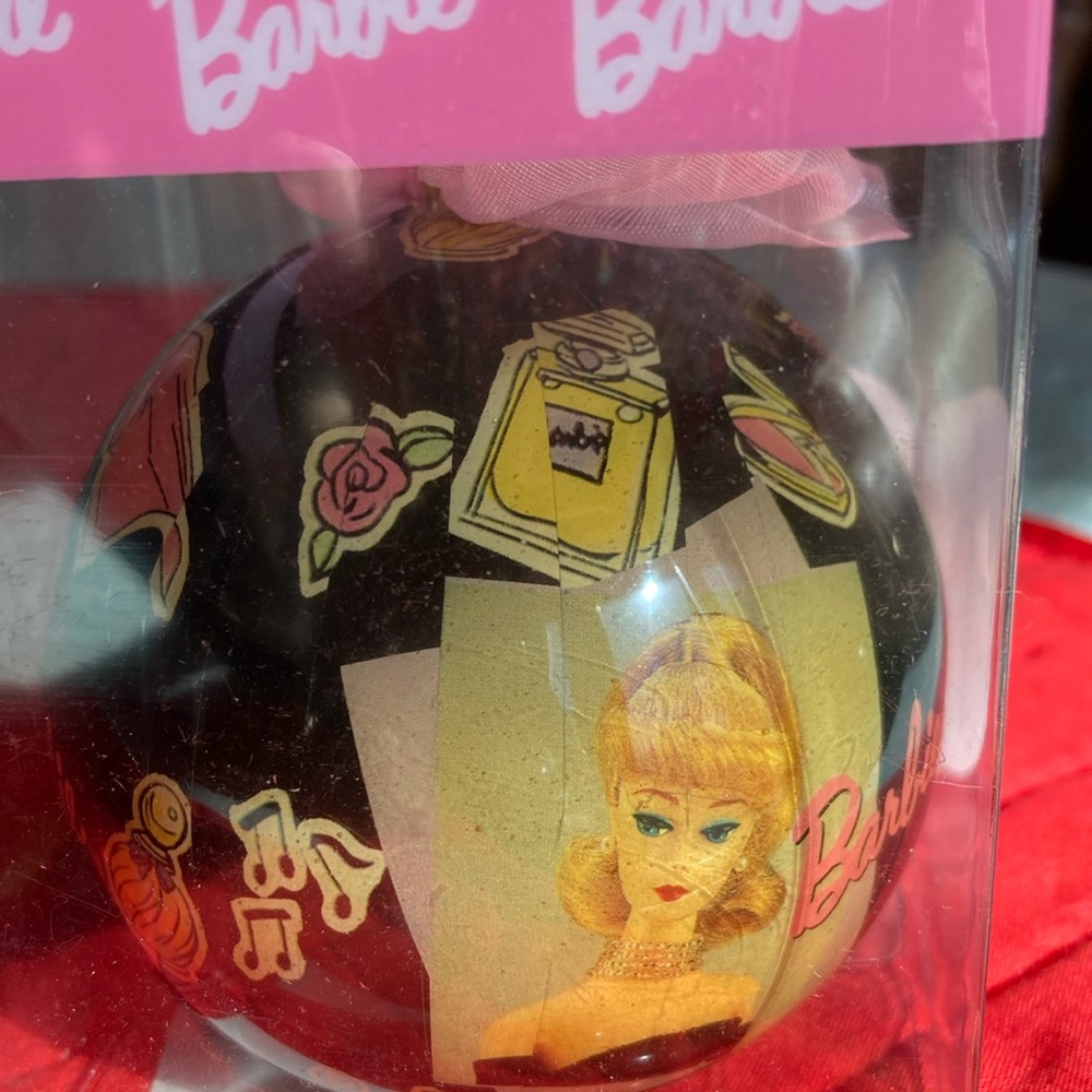 Vtg. BARBIE Ornament from Kmart used 1 time, collectible 1990’s, diam 3” $13
